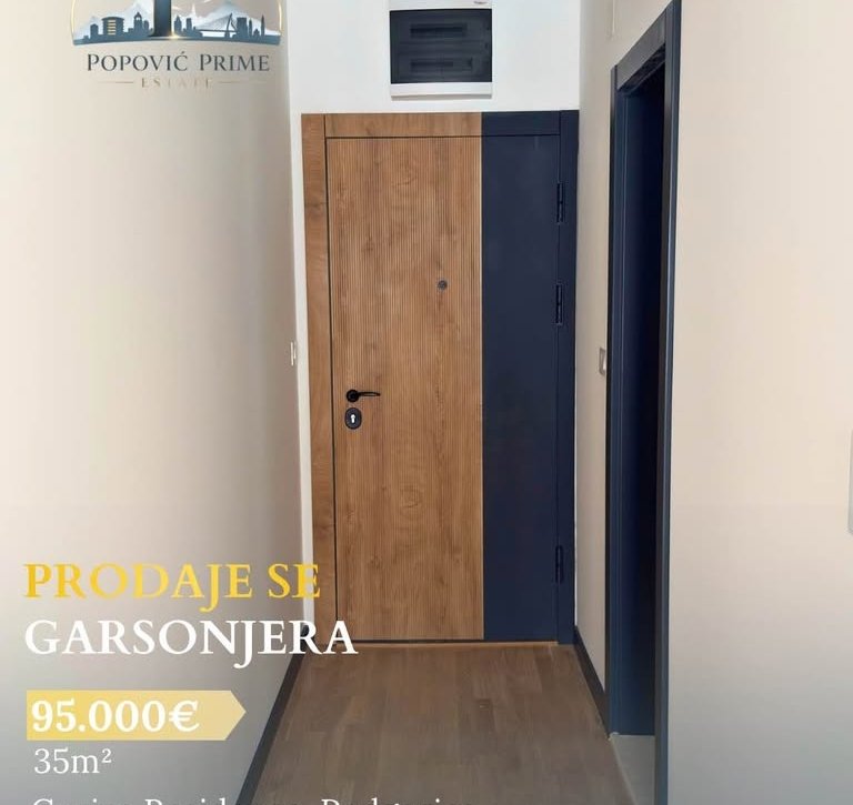 PRODAJE SE GARSONJERA | 35m² | 95.000€ – GORICA RESIDENCE, PODGORICA